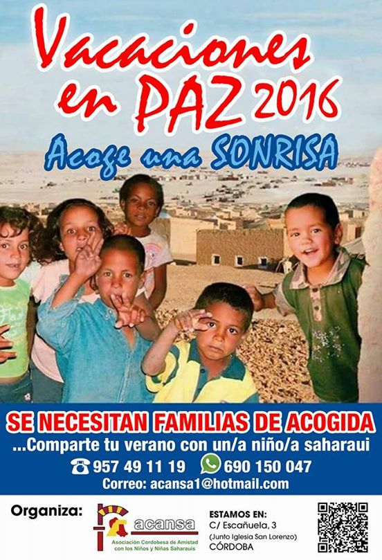 FAMILIAS DE ACOGIDA PARA LOS NIÑOS SAHARAUIS 1