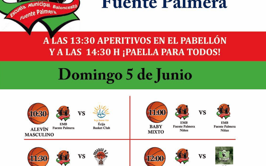 FIN DE LA PRIMERA TEMPORADA DE LA ESCUELA MUNICIPAL DE BALONCESTO