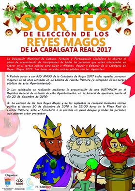 Sorteo de elección de los Reyes Magos de la Cabalgata 2017 1