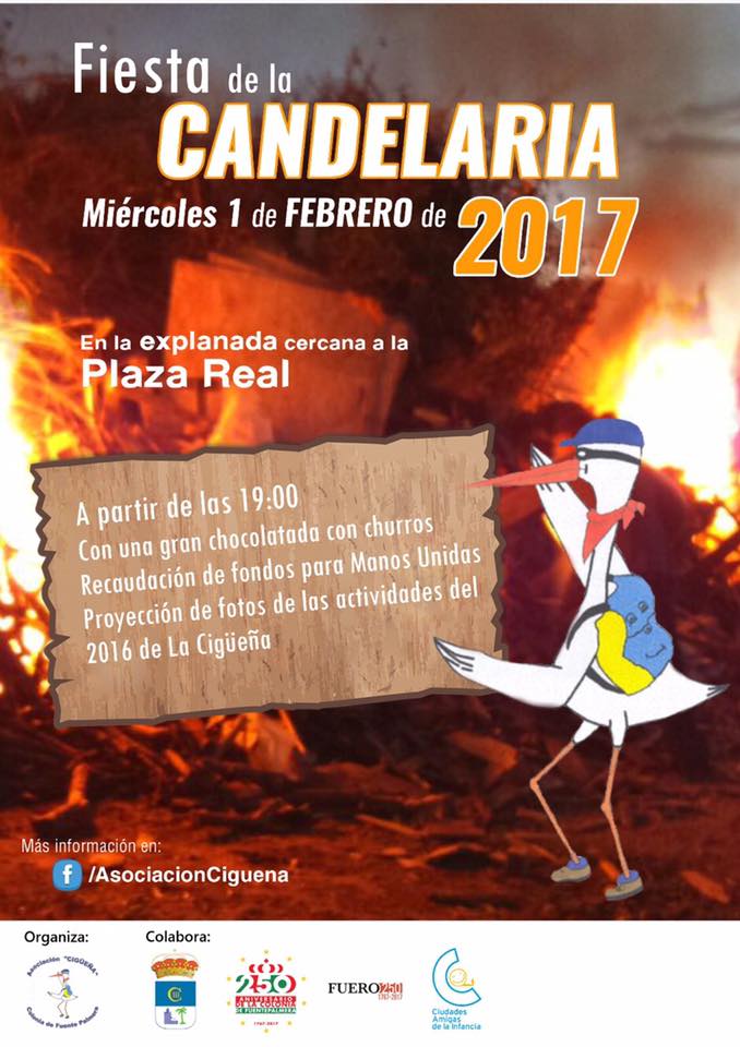 Fiesta de la Candelaria 2017, organizada por la Asociación La Cigüeña con la colaboración del Ayuntamiento de Fuente Palmera 1
