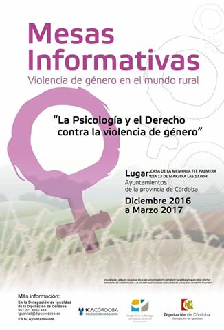 "La psicología y el derecho contra la violencia de género" 1
