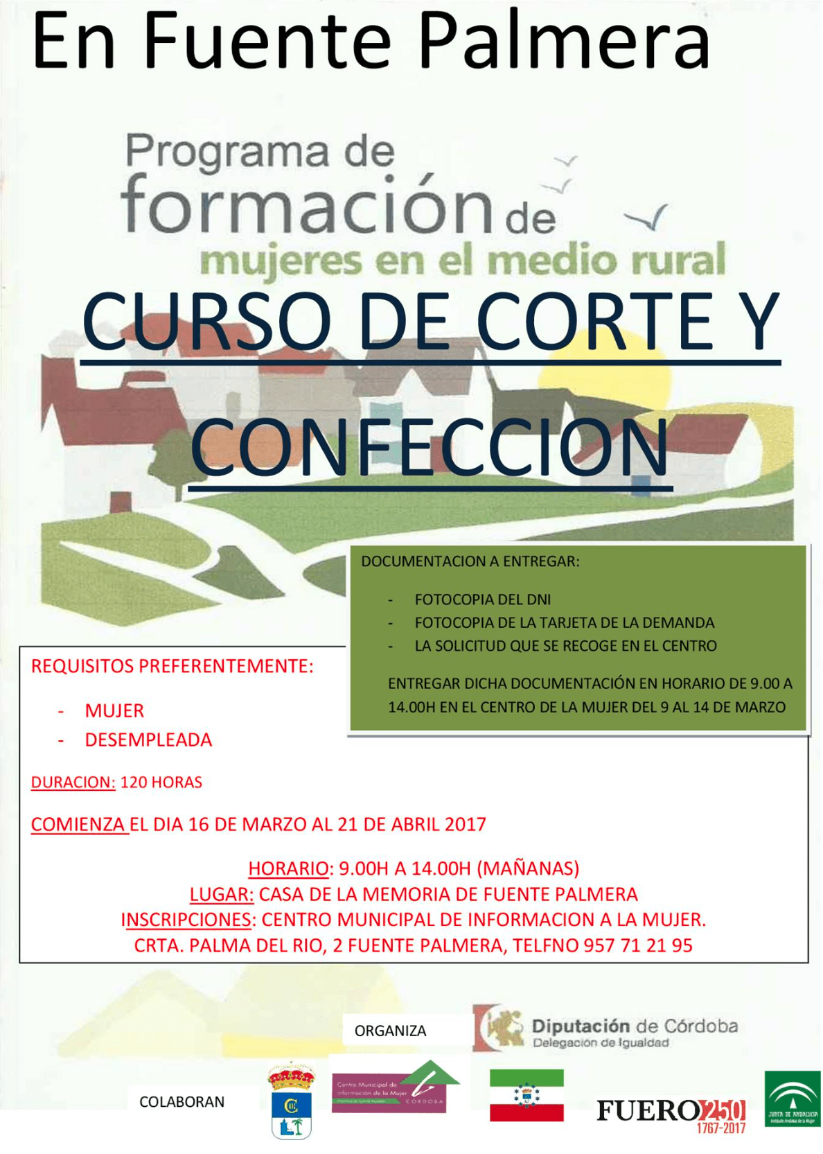 CURSO DE CORTE Y CONFECCIÓN 1