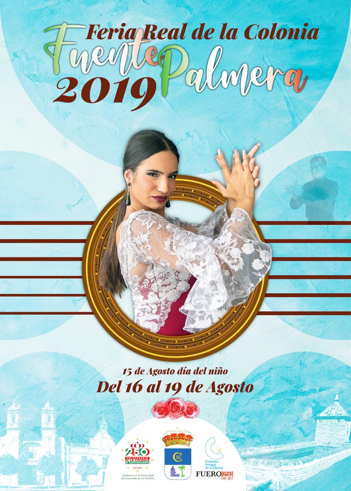 Cartel Feria Real Fuente Palmera 2019