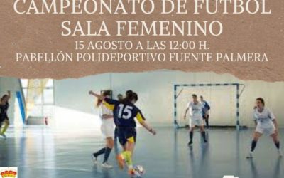 I CAMPEONATO DE FÚTBOL SALA FEMENINO EN LA FERIA REAL