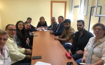 VISITA DE LA DELEGADA DE SALUD, MARÍA JESÚS BOTELLA