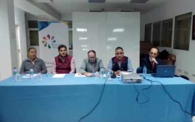 EL ALCALDE Y EL CONCEJAL DE AGRICULTURA ASISTEN A LA CHARLA SOBRE EL DAT