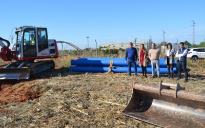 VISITA A LAS OBRAS DE RENOVACIÓN DE LA ARTERIA DE ABASTECIMIENTO DE AGUA