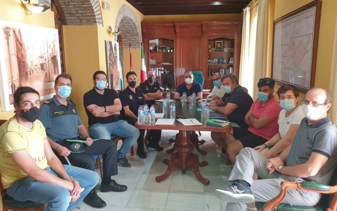 REUNIÓN DE LA COMISIÓN DE SEGURIDAD PARA EL COVID 19
