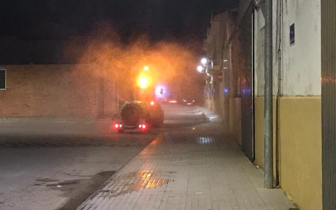 NUEVA FUMIGACIÓN DE LOS TRACTORISTAS