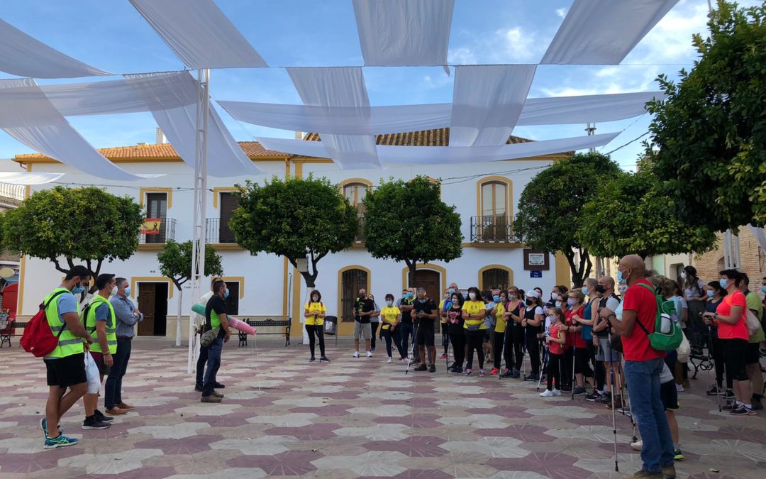 GRAN ÉXITO DE PARTICIPACIÓN EN LA RUTA DE SENDERISMO