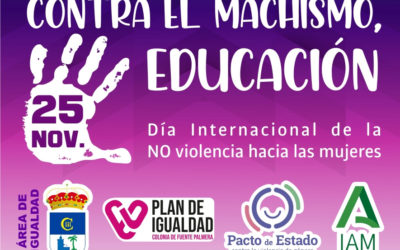 PROGRAMACIÓN 25N, DÍA INTERNACIONAL DE LA NO VIOLENCIA HACIA LAS MUJERES