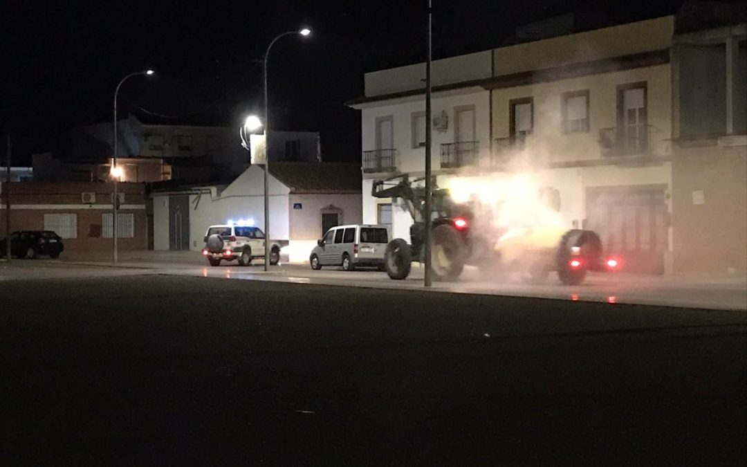 NUEVA FUMIGACIÓN ANTI COVID POR LA COLONIA