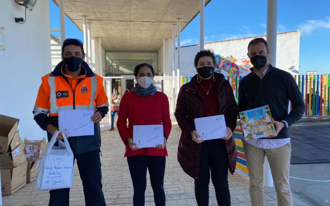 NUEVO REPARTO DE MASCARILLAS EN LOS CENTROS EDUCATIVOS