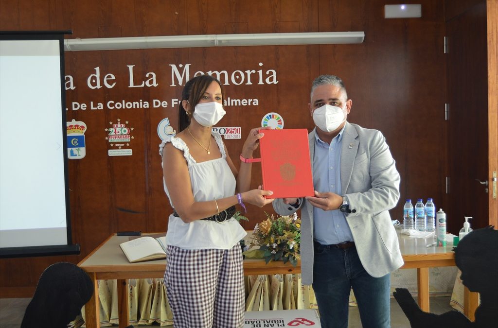 VISITA FUENTE PALMERA UN GRUPO DE VECINOS DE SABADELL CON EMIGRANTES DE SAN SEBASTIÁN DE LOS BALLESTEROS