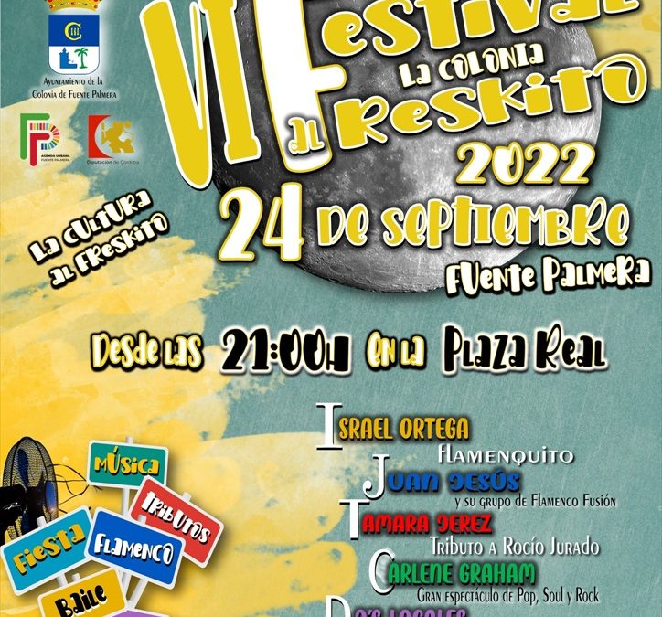 El próximo sábado se celebra el VI Festival La Colonia al Freskito