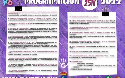Programación 25N, Día Internacional de la No Violencia hacia las Mujeres