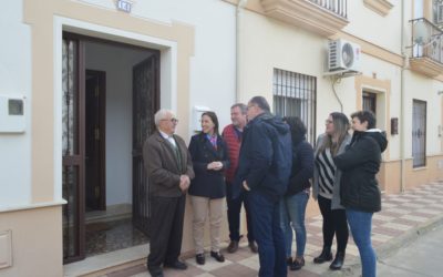 Visita de la delegada de Fomento y Vivienda de la Junta de Andalucía