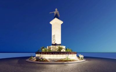 El Ayuntamiento reforma la glorieta de la estatua de Carlos III de la Avda. Blas Infante