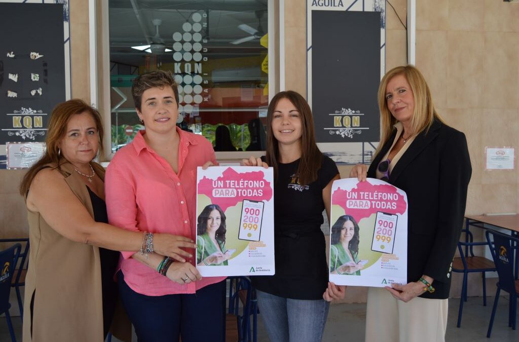 Campaña «Un teléfono para todas» del Instituto Andaluz de la Mujer