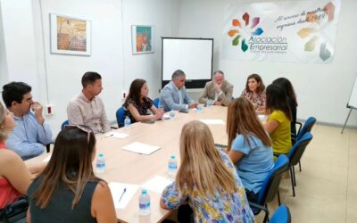 Visita de la consejera de Empleo, Empresa y Trabajo Autónomo de la Junta de Andalucía
