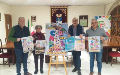 El alcalde y el concejal de Festejos presentan el Carnaval 2024