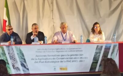 El alcalde participa en la Jornada de Campo sobre manejo de cubiertas vegetales en Silillos