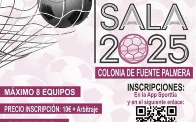 Abierta la inscripción para la Liga de Fútbol Sala 2025