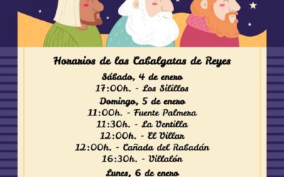 Horarios de las cabalgatas de Reyes Magos