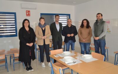 El CEIP Maestro Francisco Gómez de Peñalosa ya disfruta de comedor escolar