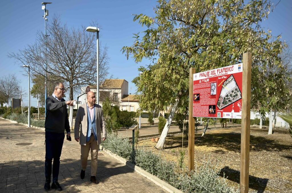 El diputado provincial de Cultura visita Fuente Palmera para conocer los proyectos locales