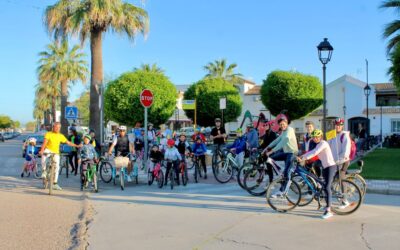 Se pone en marcha el ciclobús escolar con la colaboración del Ayuntamiento