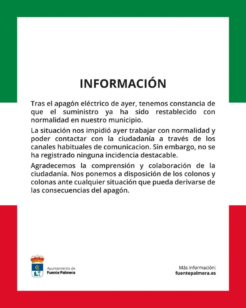 Comunicado oficial