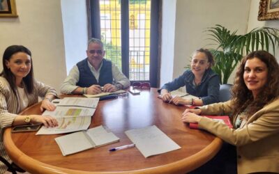 Reunión con la vicepresidenta segunda de la Diputación de Córdoba