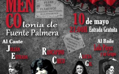 El IV Festival Flamenco Colonia de Fuente Palmera se celebrará en el Centro Cultural «Paco el Cura»